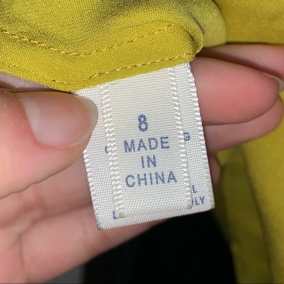 Rebecca Minkoff Keri Tank Top In Dijon –– NWT - Picture 14 of 15